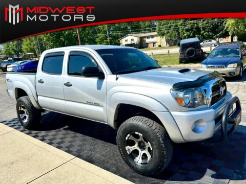 Silver 2011 Toyota Tacoma 4WD Double V6 AT (Natl) for sale in Indianapolis, IN