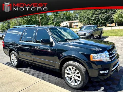 Black 2017 Ford Expedition EL Limited 4x4 for sale in Indianapolis, IN