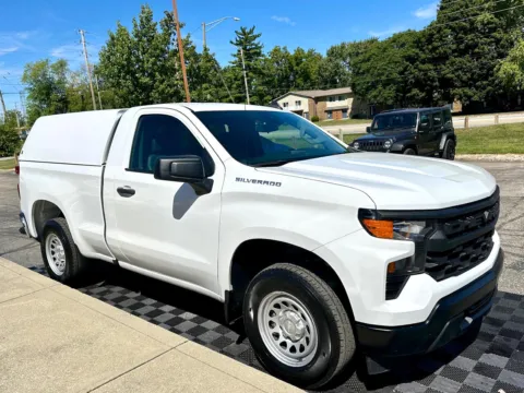 Photos of 2023 Chevrolet Silverado 1500 2WD Reg Cab 126 in Work Truck for sale in Indianapolis, IN at Midwest Motors