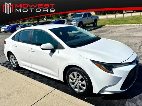 White 2024 Toyota Corolla LE CVT (Natl) for sale in Indianapolis, IN