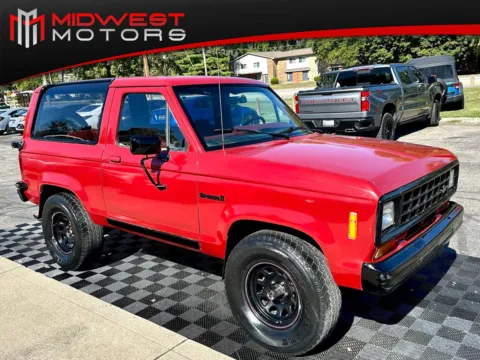 Red 1985 Ford Bronco II for sale in Indianapolis, IN