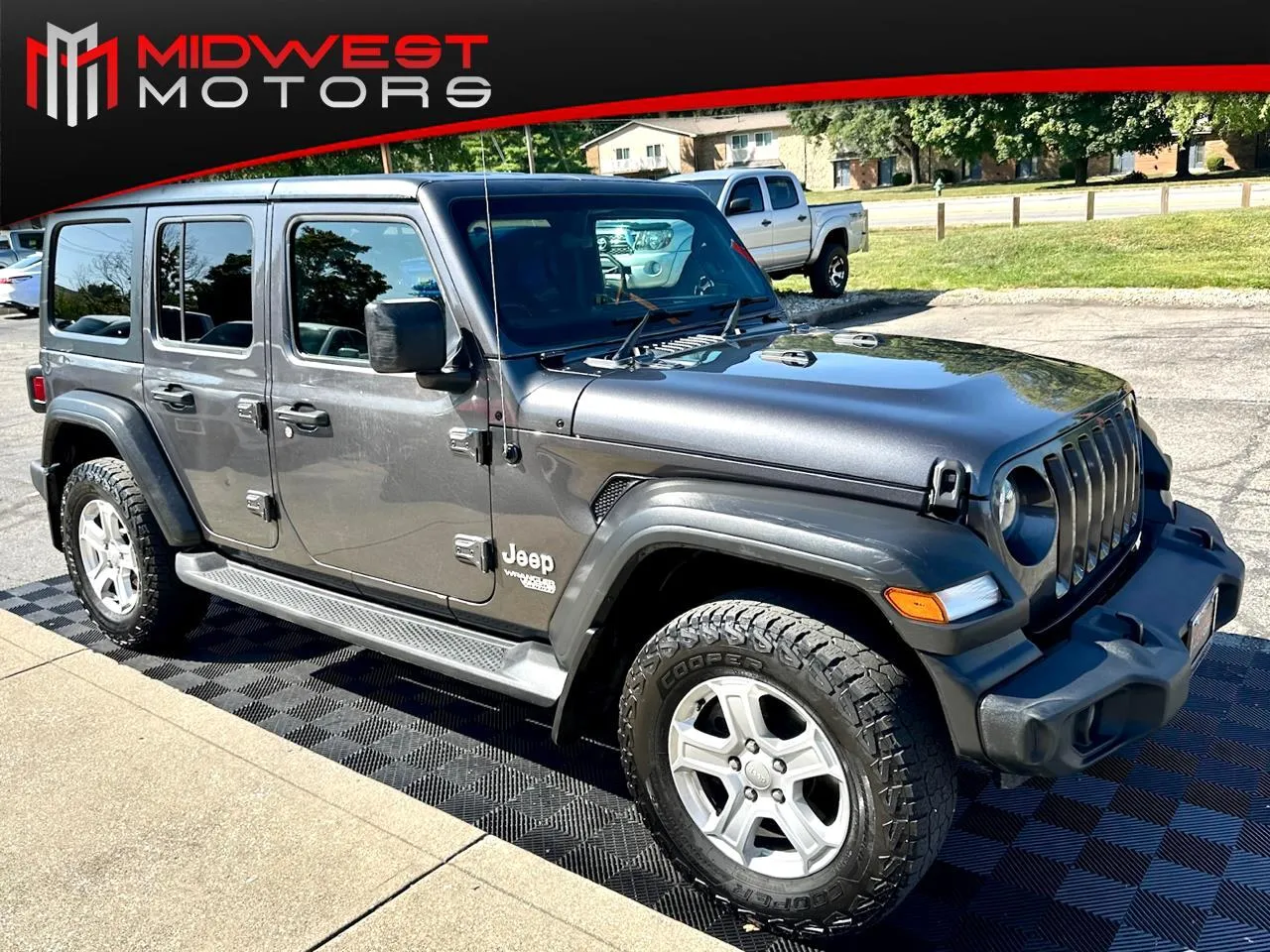Gray 2021 Jeep Wrangler Unlimited Sport 4x4 RHD for sale in Indianapolis, IN