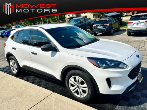 White 2022 Ford Escape S FWD for sale in Indianapolis, IN