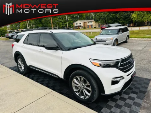 White 2022 Ford Explorer XLT RWD for sale in Indianapolis, IN