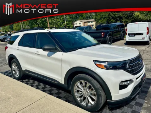 White 2022 Ford Explorer XLT RWD for sale in Indianapolis, IN