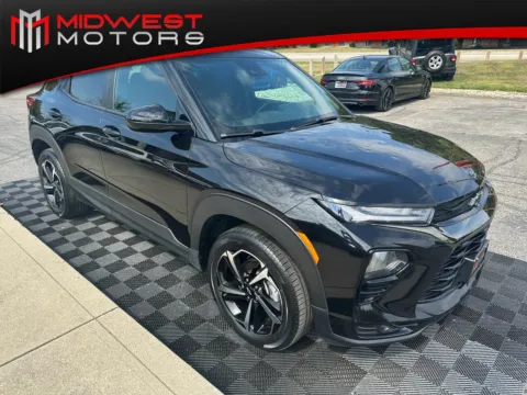 Black 2022 Chevrolet TrailBlazer FWD 4dr RS for sale in Indianapolis, IN