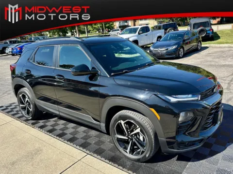 Black 2022 Chevrolet TrailBlazer FWD 4dr RS for sale in Indianapolis, IN