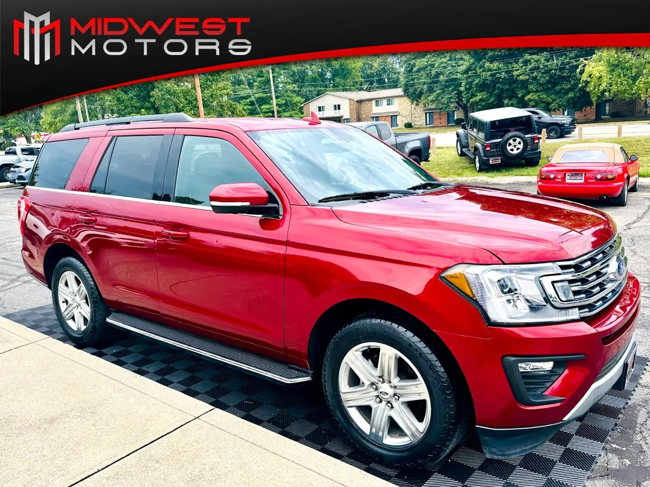 Red 2019 Ford Expedition XLT 4x2 for sale in Indianapolis, IN