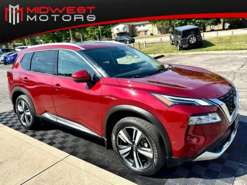 Red 2023 Nissan Rogue FWD Platinum *Ltd Avail* for sale in Indianapolis, IN