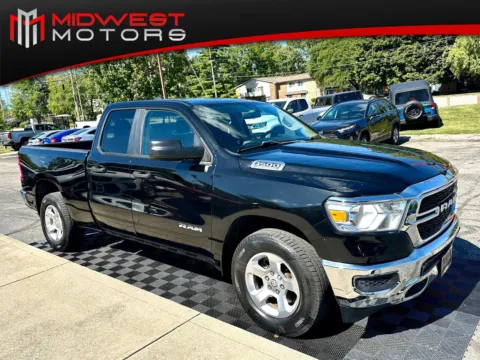 Black 2019 RAM 1500 Tradesman 4x2 Quad Cab 6 ft4 in Box for sale in Indianapolis, IN