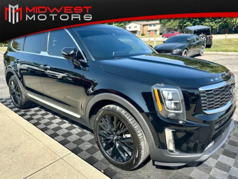 Black 2020 Kia Telluride SX AWD for sale in Indianapolis, IN