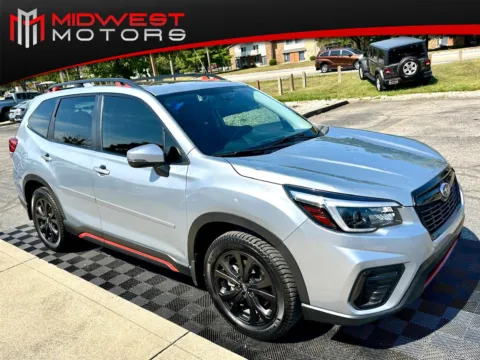 Silver 2021 Subaru Forester Sport CVT for sale in Indianapolis, IN