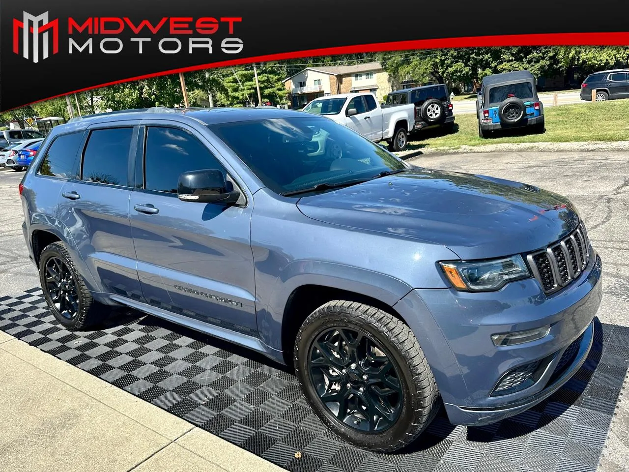 Blue 2021 Jeep Grand Cherokee Limited X 4x4 for sale in Indianapolis, IN