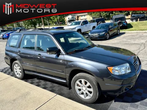 Gray 2008 Subaru Forester (Natl) 4dr Auto X w/Premium Pkg for sale in Indianapolis, IN