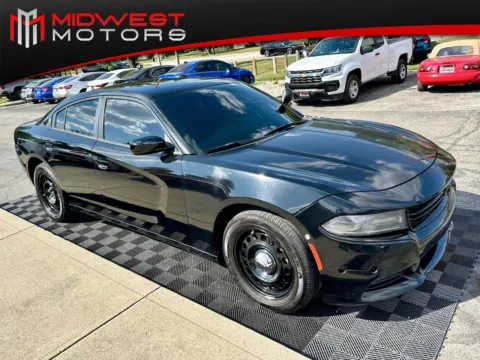 Black 2019 Dodge Charger Police AWD for sale in Indianapolis, IN