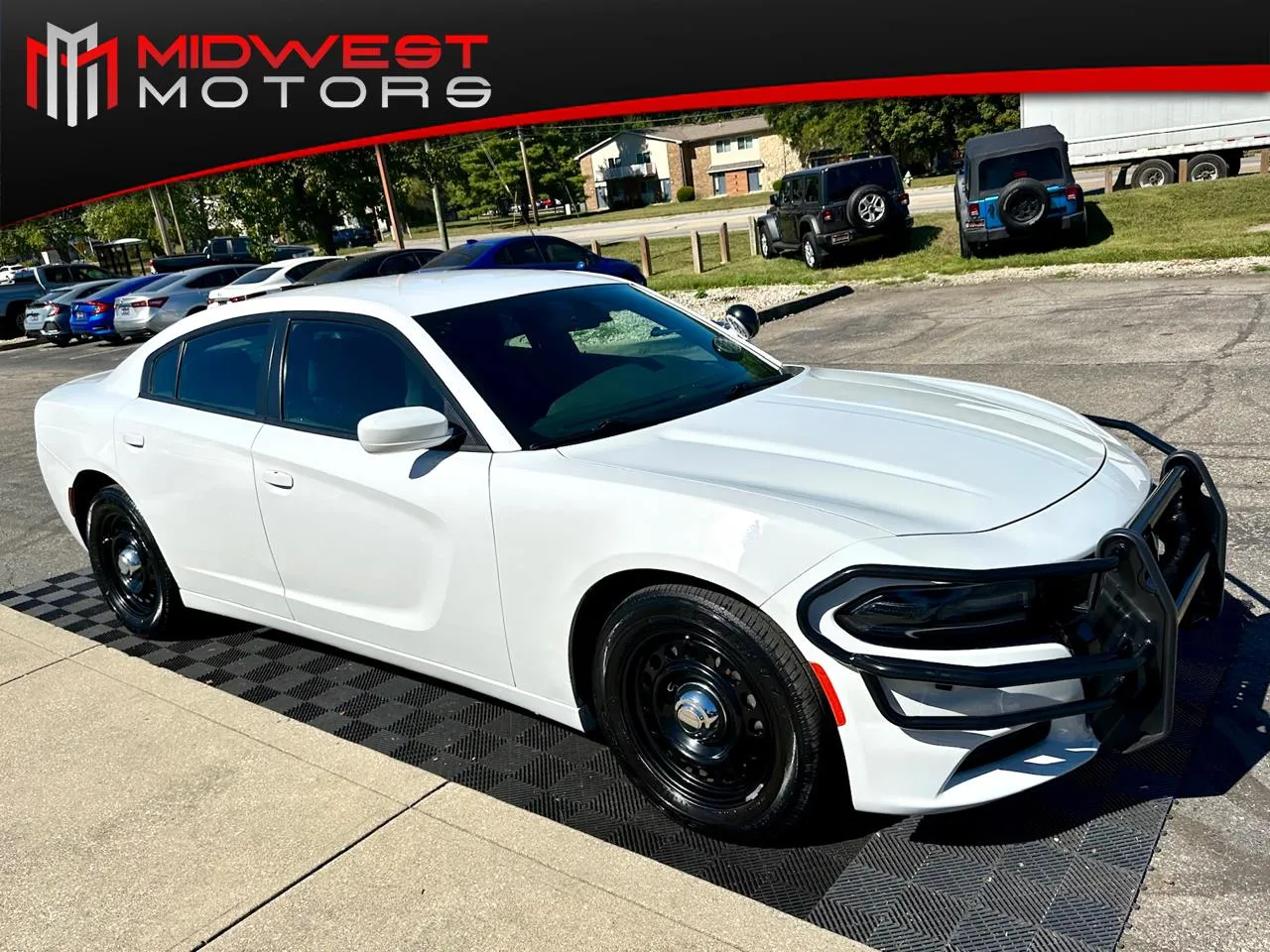 White 2021 Dodge Charger Police AWD for sale in Indianapolis, IN