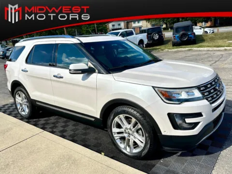 White 2016 Ford Explorer FWD 4dr Limited for sale in Indianapolis, IN