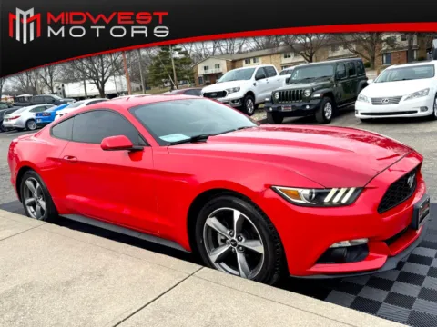 Red 2016 Ford Mustang 2dr Fastback V6 for sale in Indianapolis, IN