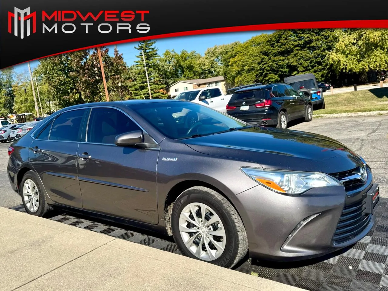 Gray 2016 Toyota Camry Hybrid 4dr Sdn LE (Natl) for sale in Indianapolis, IN