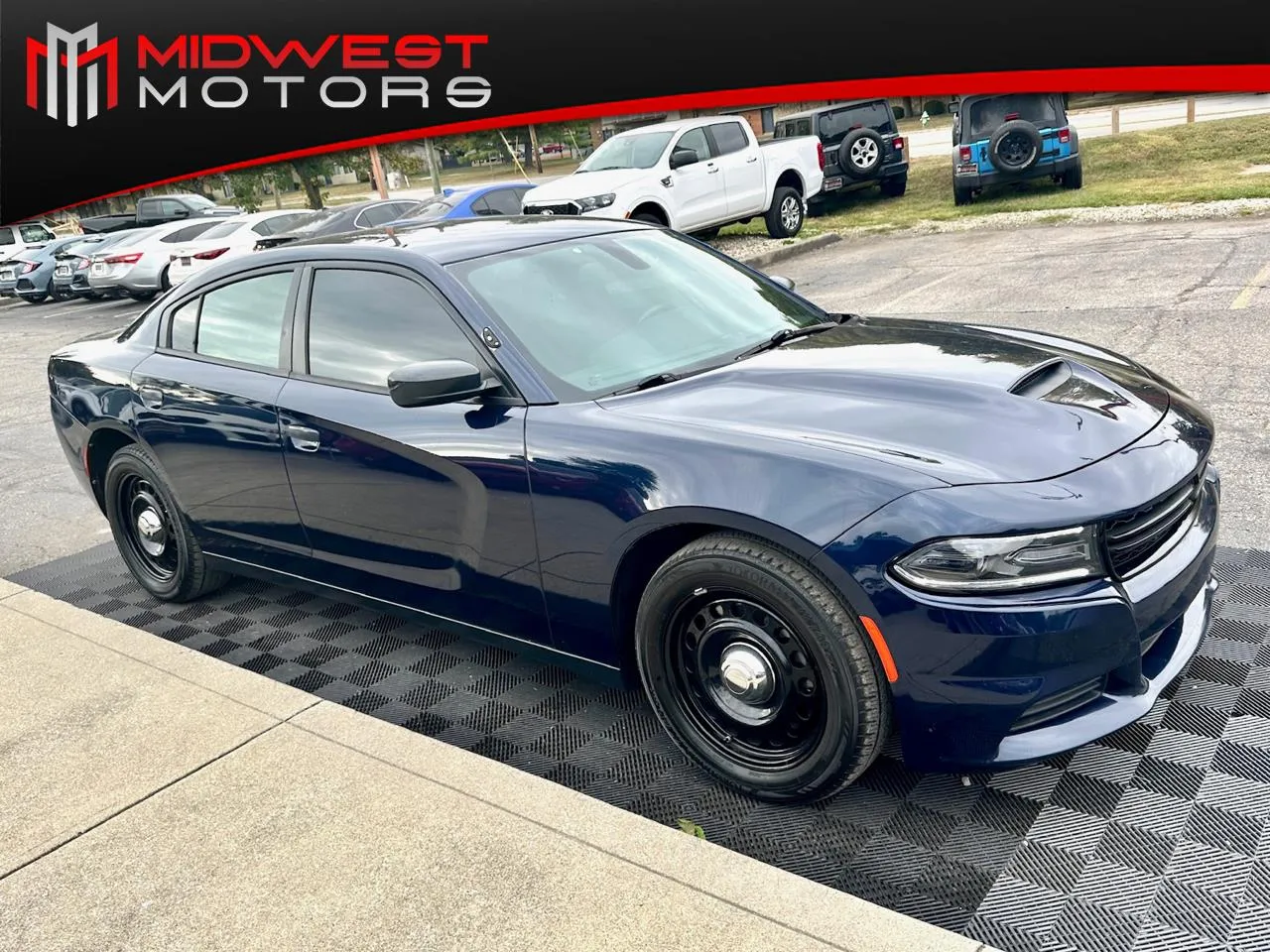 Blue 2017 Dodge Charger Police AWD for sale in Indianapolis, IN