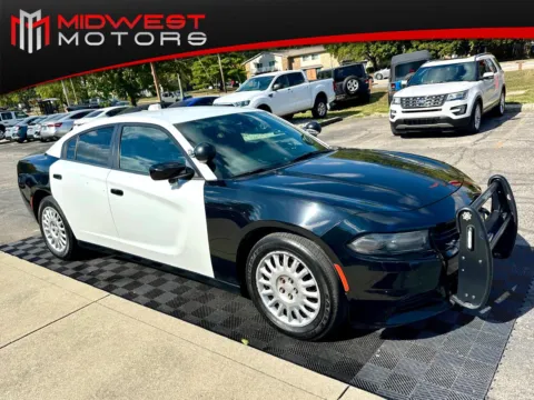 Black 2019 Dodge Charger Police AWD for sale in Indianapolis, IN