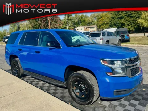 Blue 2016 Chevrolet Tahoe 4WD 4dr Commercial for sale in Indianapolis, IN