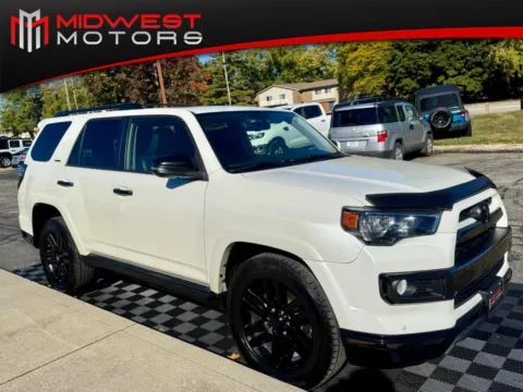 White 2019 Toyota 4Runner Limited Nightshade Edition 4WD for sale in Indianapolis, IN