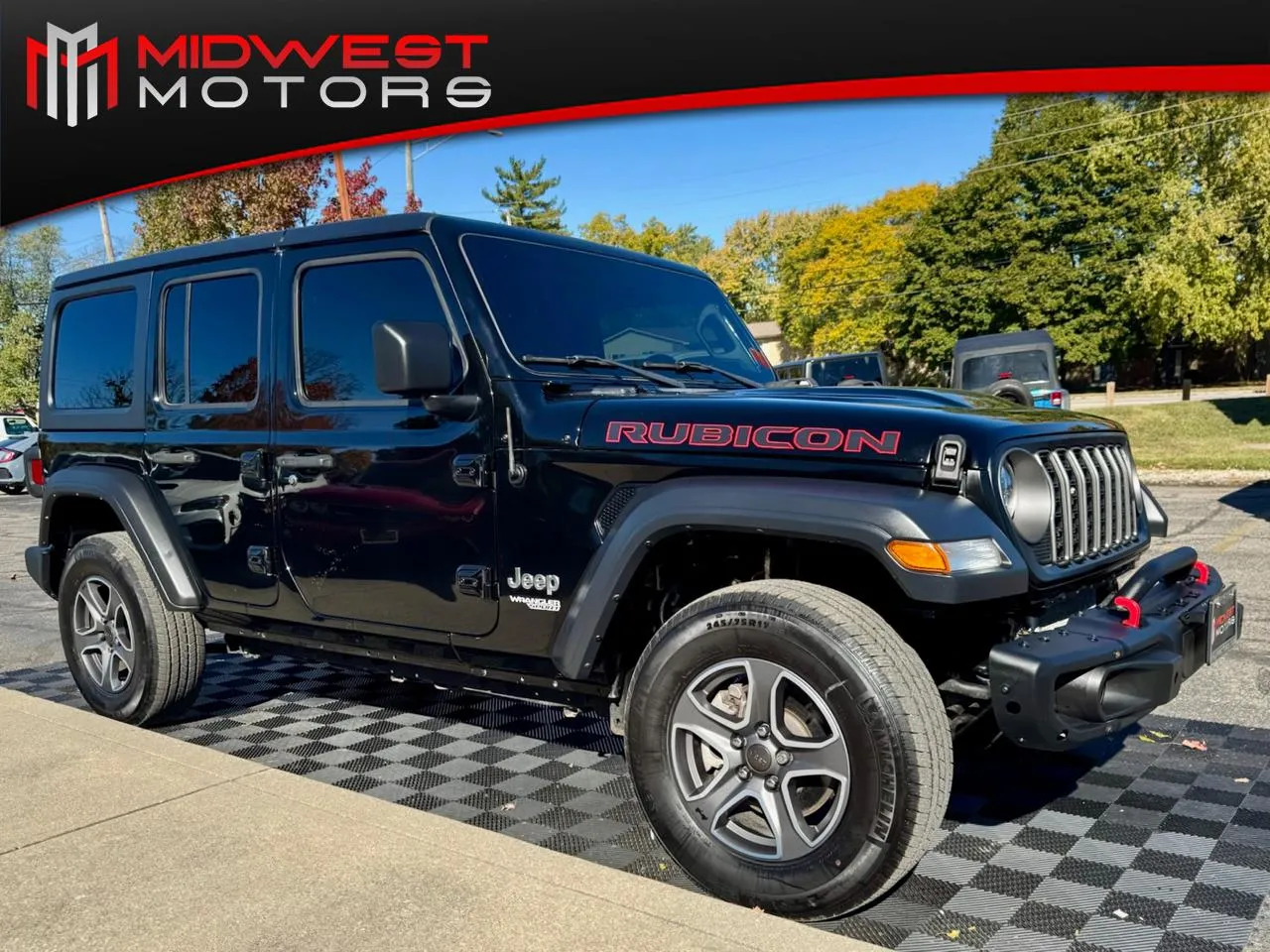 Black 2022 Jeep Wrangler Unlimited Sport S 4x4 for sale in Indianapolis, IN