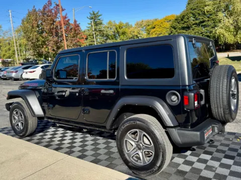 Another view of 2022 Jeep Wrangler Unlimited Sport S 4x4 for sale in Indianapolis, IN at Midwest Motors