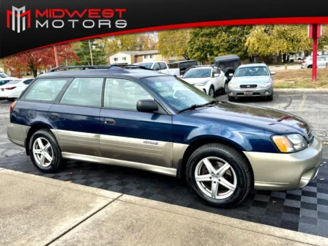 Blue 2004 Subaru Legacy Wagon (Natl) 5dr Outback Auto for sale in Indianapolis, IN