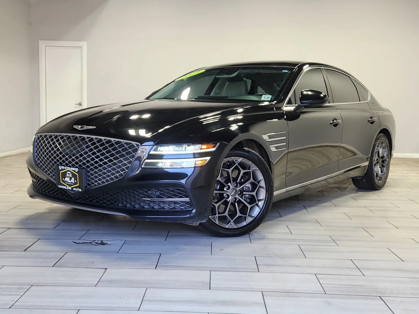 Black 2021 Genesis G80 2.5T for sale in Cinnaminson, NJ