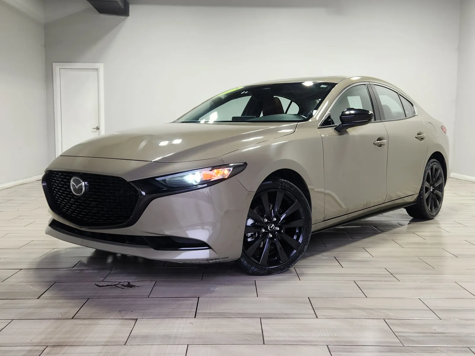 Beige 2024 Mazda Mazda3 Sedan 2.5 Carbon Turbo for sale in Cinnaminson, NJ