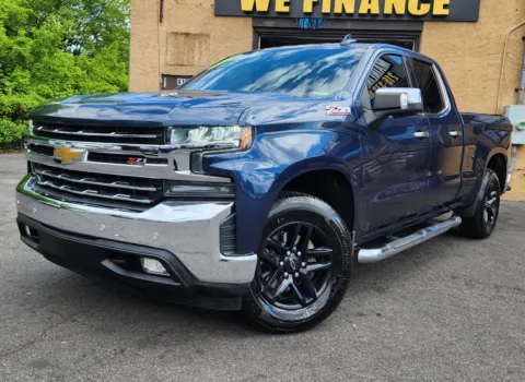 Blue 2019 Chevrolet Silverado 1500 LTZ for sale in Cinnaminson, NJ