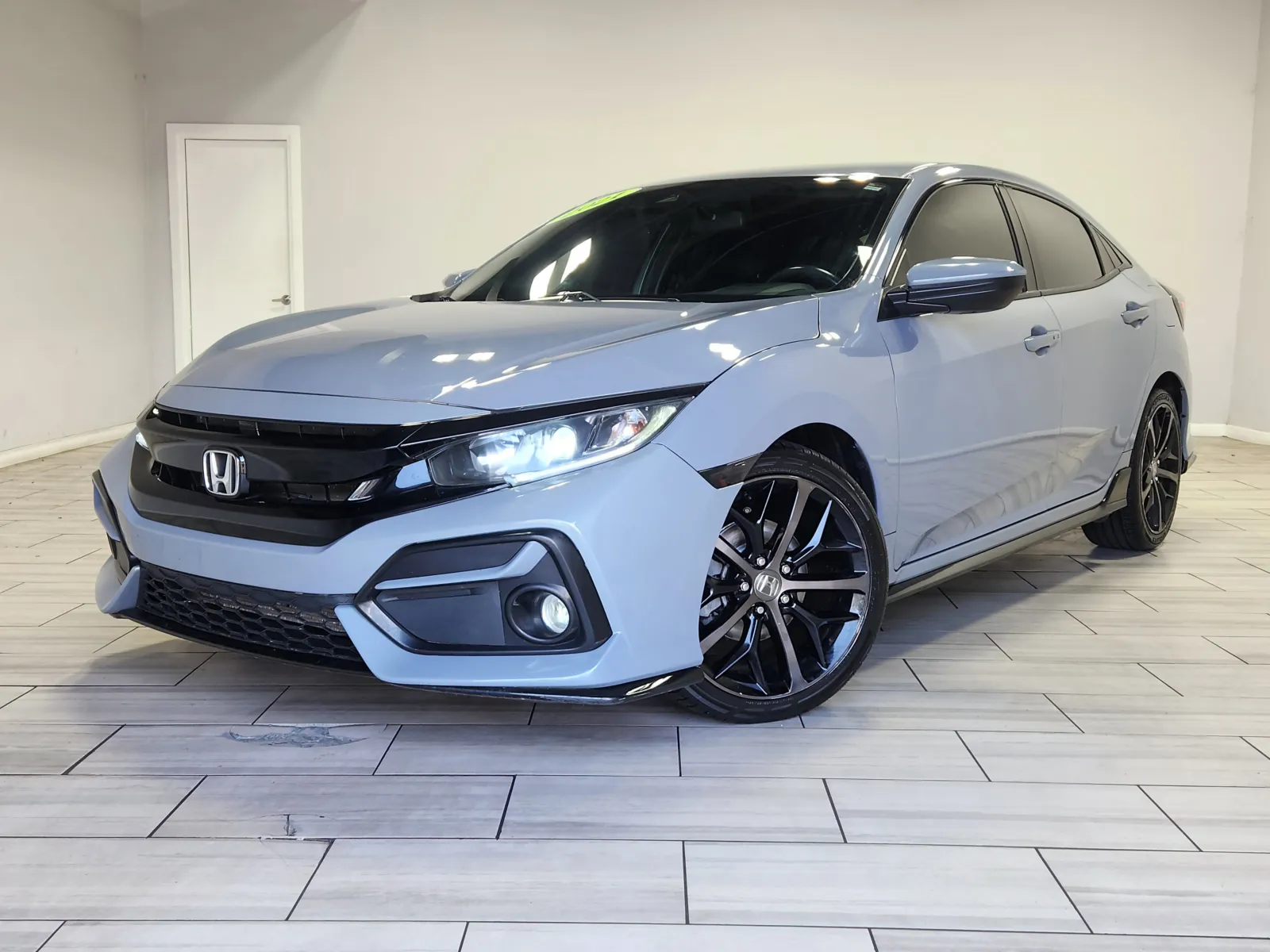 Blue 2021 Honda Civic Hatchback Sport for sale in Cinnaminson, NJ