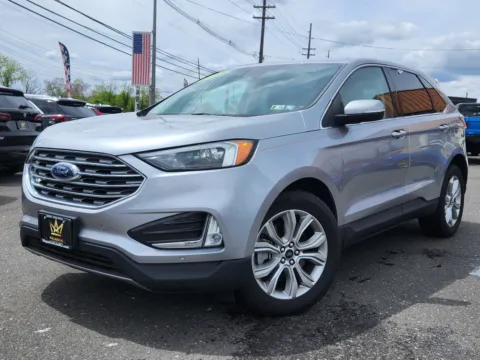 Silver 2023 Ford Edge Titanium for sale in Cinnaminson, NJ