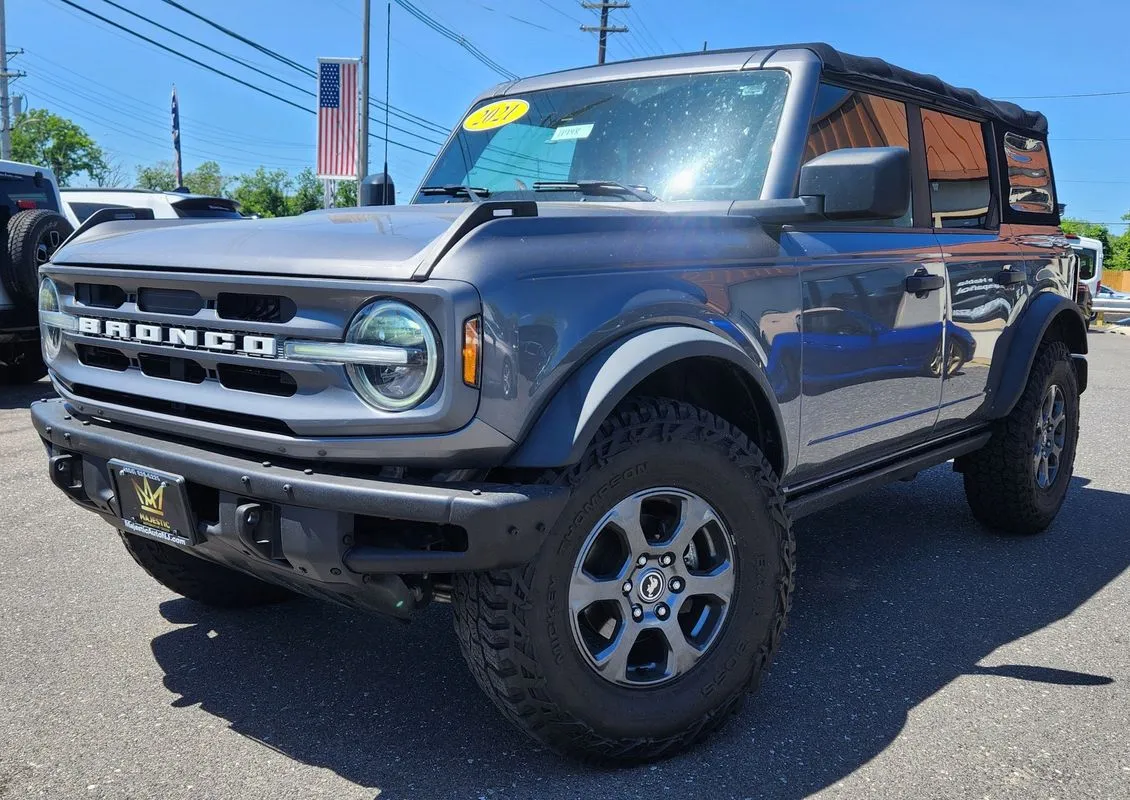 Gray 2021 Ford Bronco Big Bend for sale in Cinnaminson, NJ