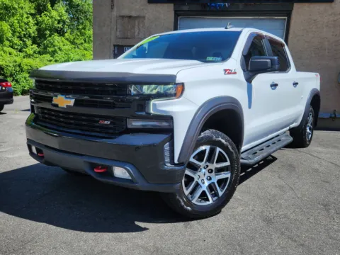 White 2020 Chevrolet Silverado 1500 LT Trail Boss for sale in Cinnaminson, NJ