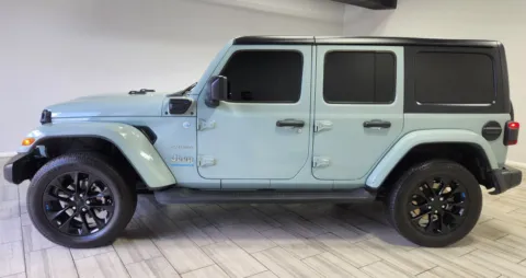 Photos of 2023 Jeep Wrangler 4xe Sahara for sale in Cinnaminson, NJ at Majestic Automotive Group