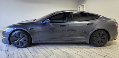 Photos of 2022 Tesla Model S Plaid AWD, for sale in Cinnaminson, NJ at Majestic Automotive Group