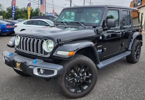 Black 2024 Jeep Wrangler 4xe Sahara 4xe for sale in Cinnaminson, NJ