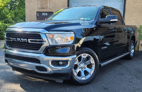 Black 2021 Ram 1500 Big Horn Crew Cab 4x4 5'7" Box for sale in Cinnaminson, NJ