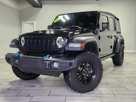 Black 2024 Jeep Wrangler 4xe Willys for sale in Cinnaminson, NJ