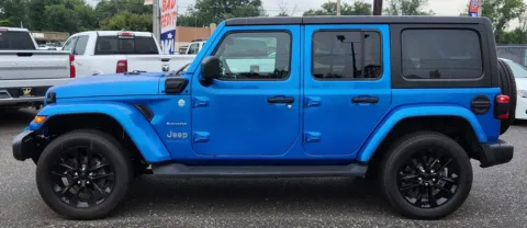 Photos of 2023 Jeep Wrangler 4xe Sahara 4x4 for sale in Cinnaminson, NJ at Majestic Automotive Group