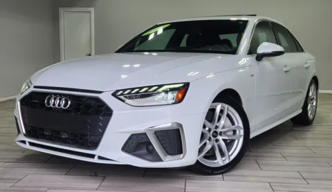 White 2023 Audi A4 Premium Plus 45 TFSI S line quattro S tronic for sale in Cinnaminson, NJ
