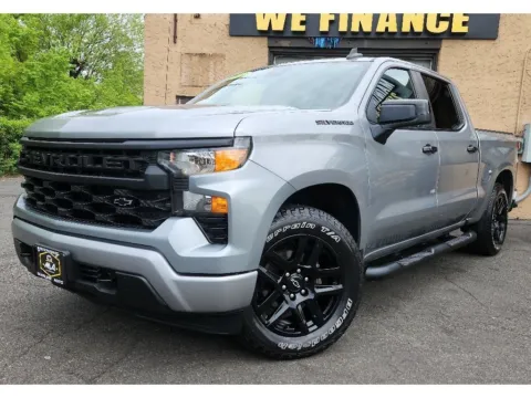Gray 2023 Chevrolet Silverado 1500 4WD Crew Cab Short Bed Custom for sale in Cinnaminson, NJ