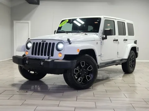 White 2018 Jeep Wrangler JK Unlimite Altitude for sale in Cinnaminson, NJ