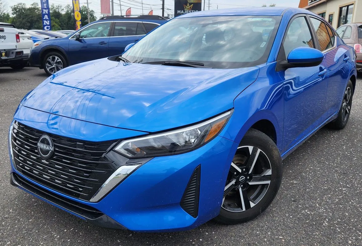 Blue 2025 Nissan Sentra SV for sale in Cinnaminson, NJ