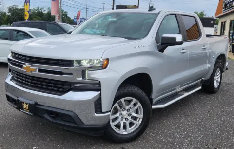 Silver 2022 Chevrolet Silverado 1500 LTD 4WD Crew Cab Short Bed LT with 2FL for sale in Cinnaminson, NJ