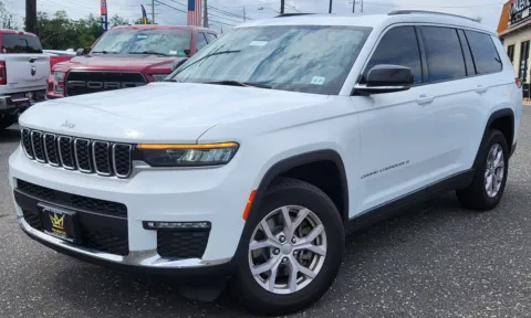 White 2022 Jeep Grand Cherokee L Limited 4x4 for sale in Cinnaminson, NJ
