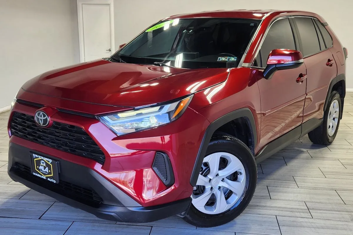 Red 2024 Toyota RAV4 LE for sale in Cinnaminson, NJ